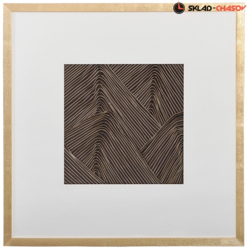 Панно из молний "Золотник" фото