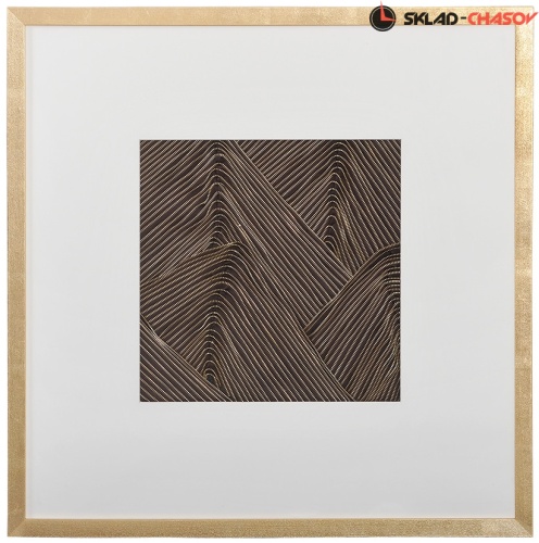 Панно из молний "Золотник" фото