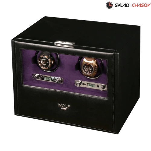 Шкатулка для автоподзавода 2-х часов Wolf 460728 фото