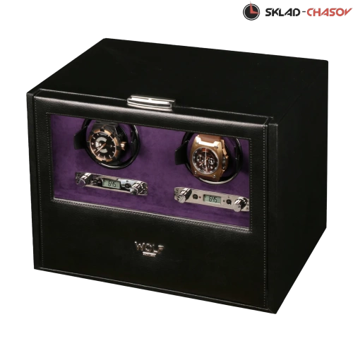Шкатулка для автоподзавода 2-х часов Wolf 460728 фото