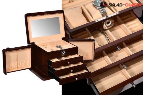 Шкатулка для хранения украшений 504-OAC-FP фото фото 4