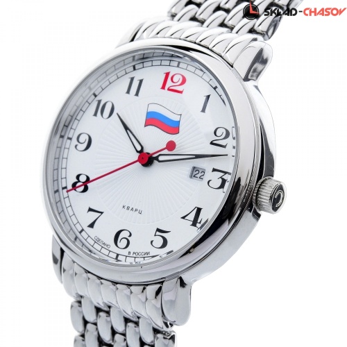 Кварцевые Слава "Традиция" логотип Флаг РФ 1411704/2115-100 фото фото 3