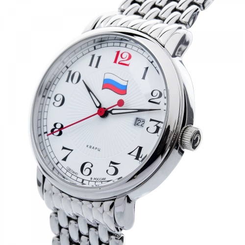 Кварцевые Слава "Традиция" логотип Флаг РФ 1411704/2115-100 фото фото 3