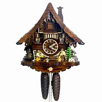 Часы механические с кукушкой SARS 47916/8-90 фото