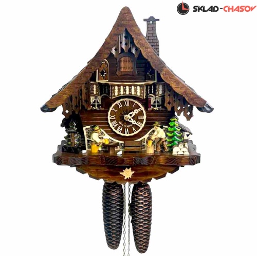 Часы механические с кукушкой SARS 47916/8-90 фото