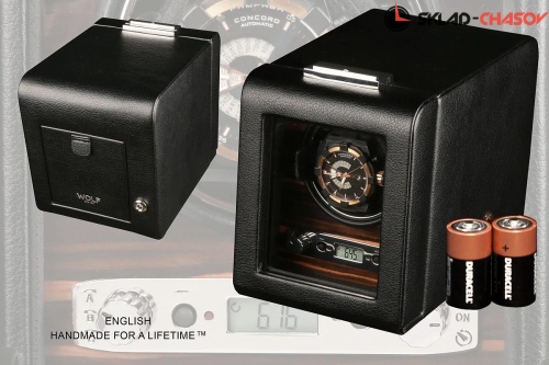 Шкатулка для автоподзавода 1-х часов Wolf 457056 фото фото 3