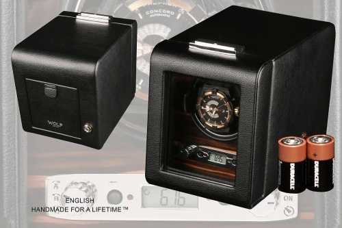 Шкатулка для автоподзавода 1-х часов Wolf 457056 фото фото 3