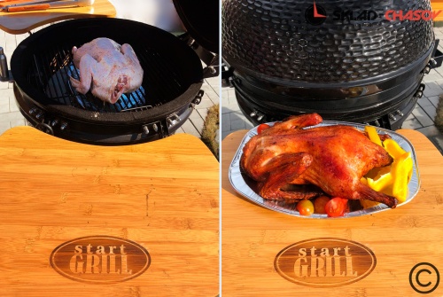 Керамический гриль SG, 48 см / 18 дюймов (черный) фото фото 4