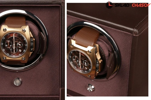 Шкатулка для автоподзавода 1-х часов Wolf 461106 фото фото 5