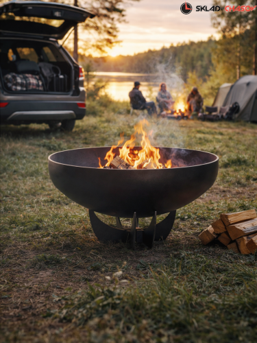 Костровая чаша Классик лепесток низкий 80 фото фото 9