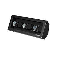 Шкатулка для автоподзавода 6-ти часов с отпечатком CARBON W06 фото