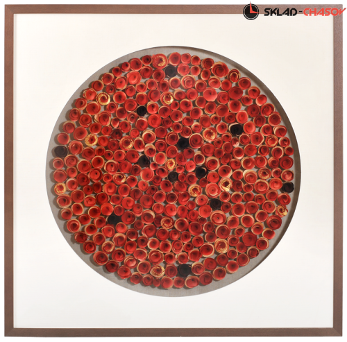 Панно декоративное "Букет роз" фото