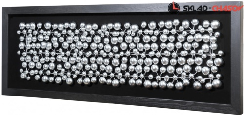 Панно настенное "Молекулы" фото фото 2