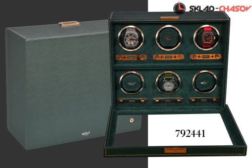 Шкатулка для автоподзавода 6-ти часов Wolf 792441 фото фото 4