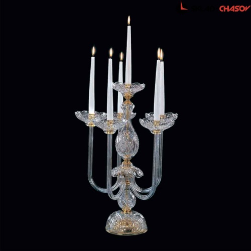 Хрустальный подсвечник Elite Bohemia S 665/5+1/191 фото