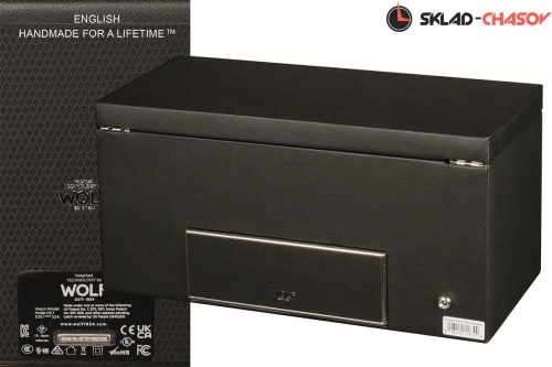 Шкатулка для автоподзавода 3-х часов Wolf 457356 фото фото 2