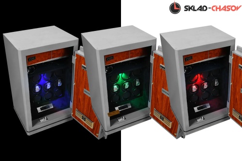 Сейф для хранения и автоподзавода 12-х часов Captain 012 фото фото 6