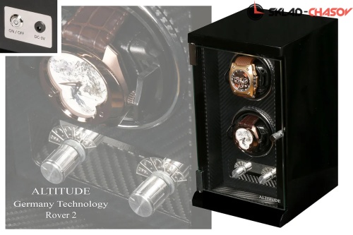 Шкатулка для автоподзавода 2-х часов R1902GB-T фото фото 4