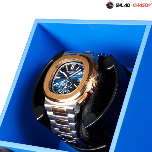 Шкатулка для автоподзавода 1-х часов Altitude A1Blue-PLC фото фото 3