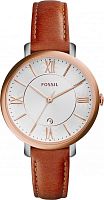 Fossil Jacqueline Brown Leather Watch ES3842 фото