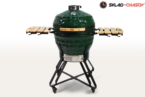 Керамический гриль Start Grill PRO, 61 см / 24 дюйма (зеленый) фото