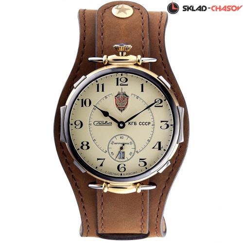 Механические с автоподзаводом Слава "КГБ" логотип КГБ 9620428/300-2555 фото фото 2