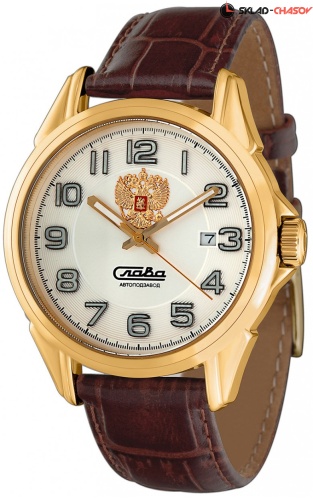 Механические с автоподзаводом Слава "Традиция" логотип Герб РФ 1619837/300-8215 фото