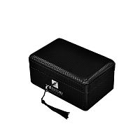 Шкатулка для хранения 3-х часов CARBON 03BR фото