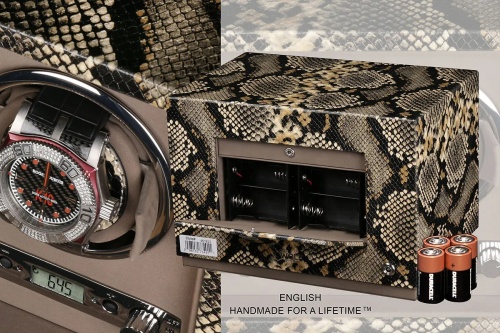 Шкатулка для автоподзавода 2-х часов Wolf 461822 фото фото 2