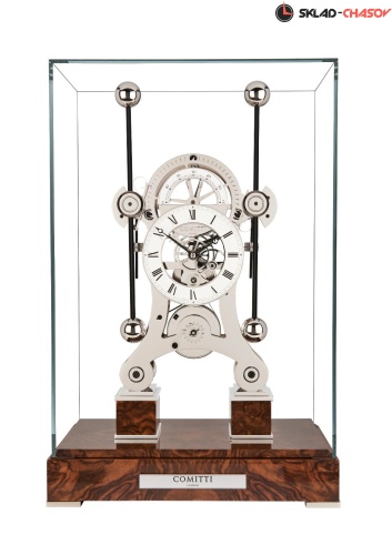 Часы настольные COMITTI RHODIUM PLATED NAVIGATOR S5276S фото