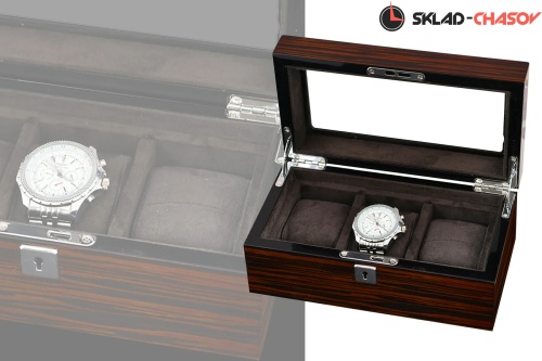 Шкатулка для хранения 3-х часов X3M фото фото 5