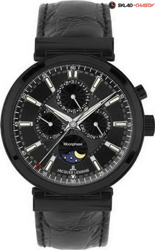 Мужские Jacques Lemans Moonphase 1-1698C фото