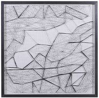 Панно из нейлоновых нитей "Поиск" фото