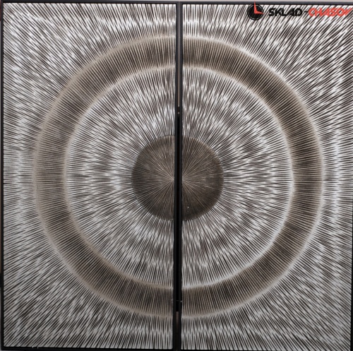 Панно серебристое "Превращение" фото фото 3