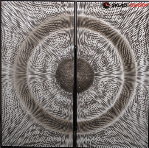 Панно серебристое "Превращение" фото фото 3