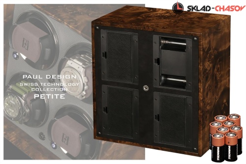 Шкатулка для подзавода 4 часов Petite4-DB-K фото фото 2