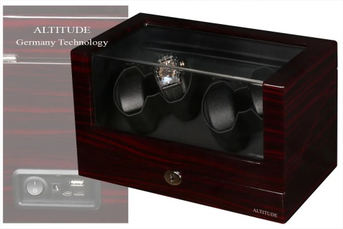 Шкатулка для автоподзавода 4-x часов C1705-EB фото фото 2