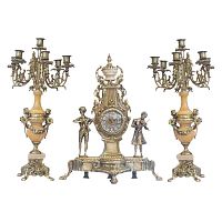 Часы с канделябрами Parsa C3213BBM фото