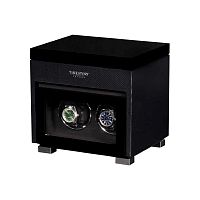 Шкатулка для автоподзавода 2-х часов и хранения TOWER 02CF фото