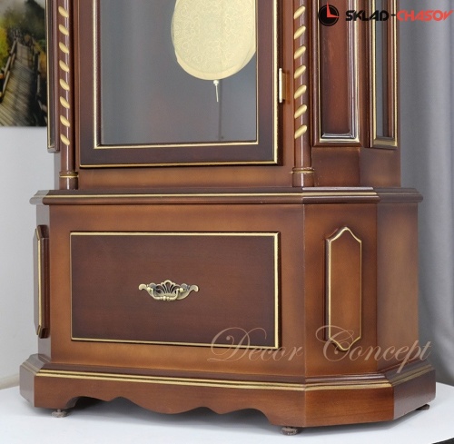 Напольные часы Columbus CR9089-PG-CH «Вишневая элегия» gold фото фото 4