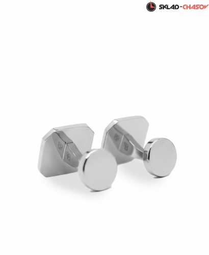 Запонки 54502кк эмаль белая (пара) фото фото 2