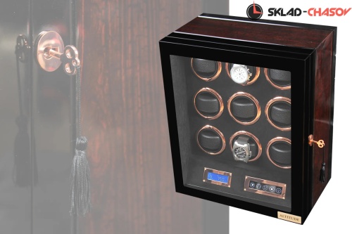 Шкатулка для автоподзавода 9-ти часов Vector 9BL фото фото 4