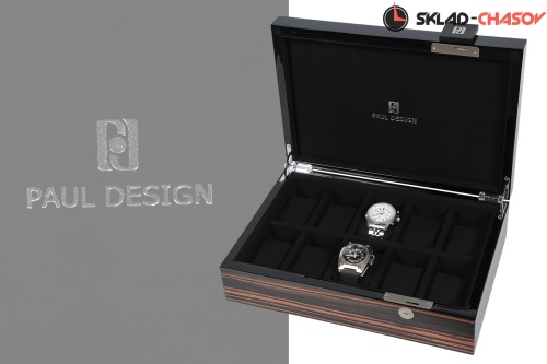 Шкатулка для хранения 10 часов COLLECTOR 10 MAC фото фото 3