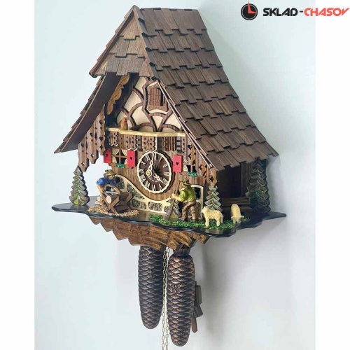 Часы механические с кукушкой SARS 46619/8-90 фото фото 6