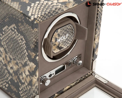 Шкатулка для автоподзавода 1-х часов Wolf 461722 фото фото 3