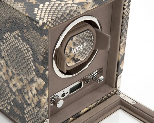 Шкатулка для автоподзавода 1-х часов Wolf 461722 фото фото 3