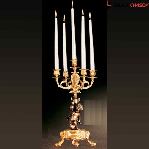 Канделябр бронзовый Lampa LD-135 фото