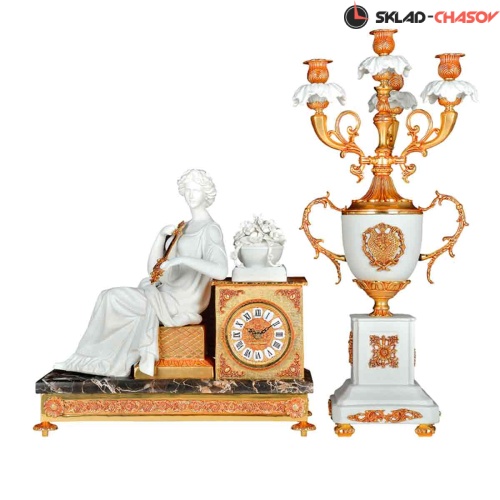 Часы с канделябрами Mahdi C 3043 фото