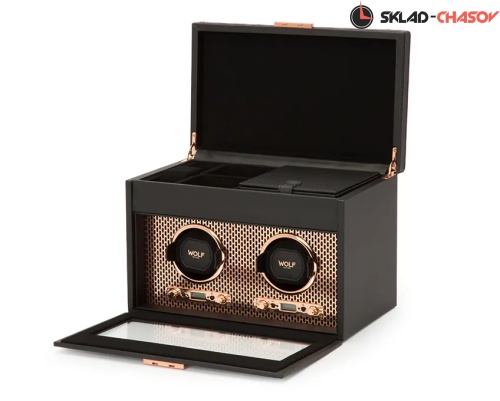 Шкатулка для автоподзавода 2-х часов Wolf 469316 фото фото 2