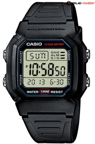 Casio W-800H-1A фото